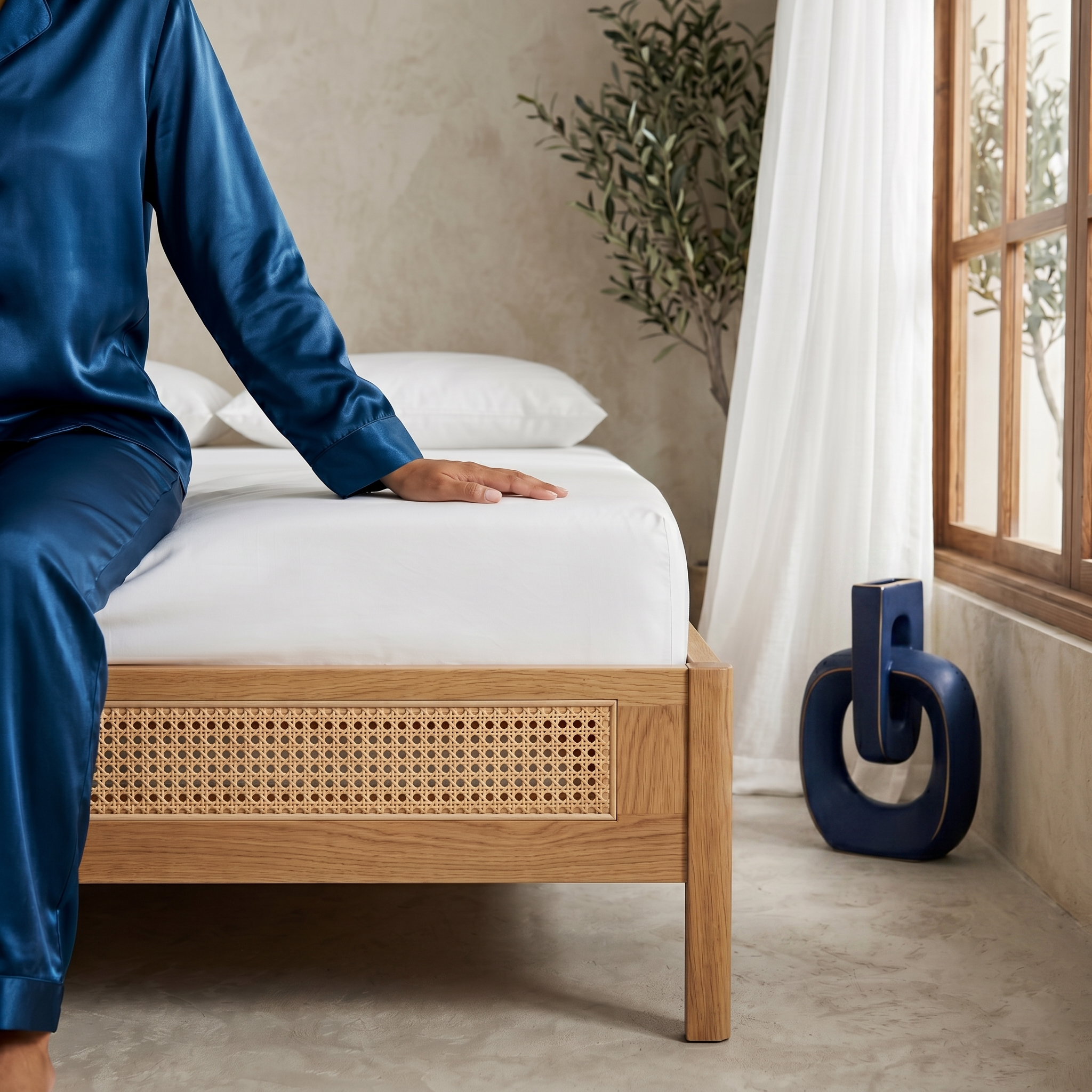 Plain Elastic Fitted Sheet